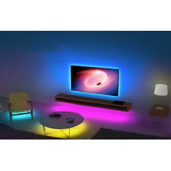banda led smart gosund sl2-c wifi, 5 metri, sincronizare muzica, alexa, google asistant