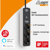prelungitor smart brennenstuhl connect ecolor wifi, alexa, google