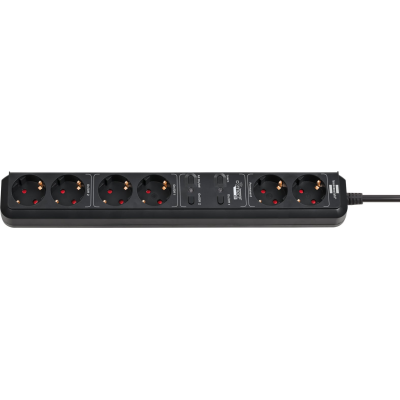 prelungitor smart brennenstuhl connect eco-line wifi h05vv-f3g1 ,1,5m , 5prize, alexa, google