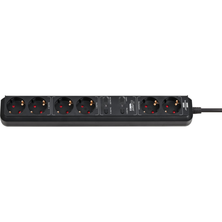 prelungitor smart brennenstuhl connect eco-line wifi h05vv-f3g1 ,1,5m , 5prize, alexa, google