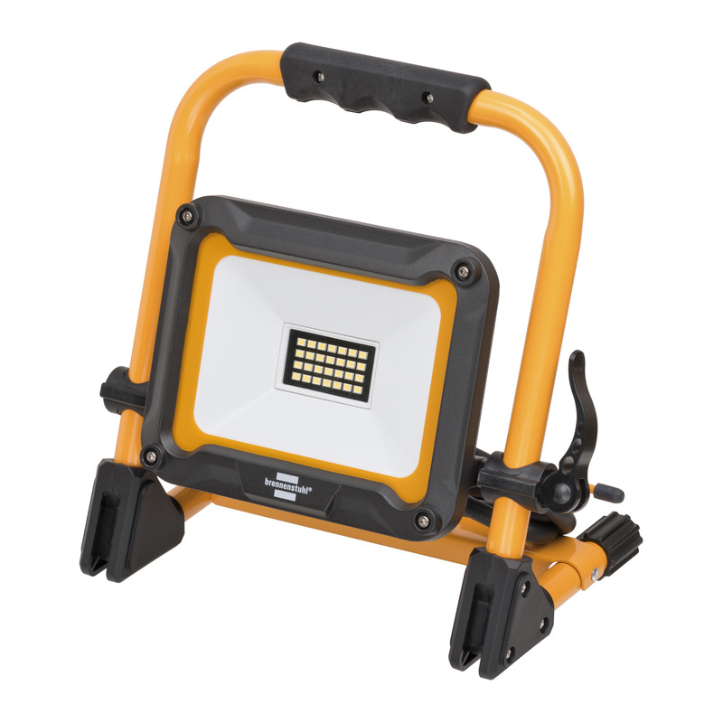 proiector led portabil brennenstuhl jaro 2000m, 20w, 1870 lm, 3.7v, cablu 2m ilumina 6500k, ip65