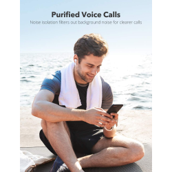 casti audio in-ear taotronics tt-bh53 soundliberty , true wireless, bluetooth 5.0, tws - alb