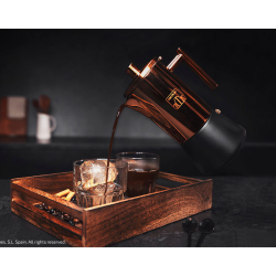 cafetiera cecotec moking 600, 300 ml, 6 cani de cafea, inductie