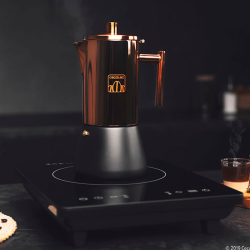 cafetiera cecotec moking 600, 300 ml, 6 cani de cafea, inductie