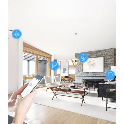 releu smart wireless sonoff 4chr3, 4 canale, alexa   google home