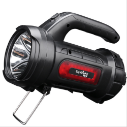 lanterna led supfire m9-x, usb, 440lm, 390m, powerbank, incarcare usb, 3000mah, lumina rosie