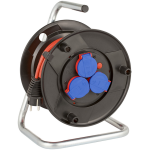 prelungitor exterior brennenstuhl garant cu  tambur cu priza multipla, 3 posturi, 20m, ip44