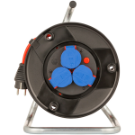 prelungitor exterior brennenstuhl garant cu  tambur cu priza multipla, 3 posturi, 20m, ip44