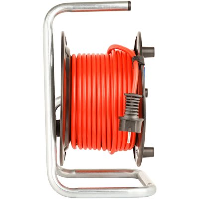 prelungitor exterior brennenstuhl garant cu  tambur cu priza multipla, 3 posturi, 20m, ip44