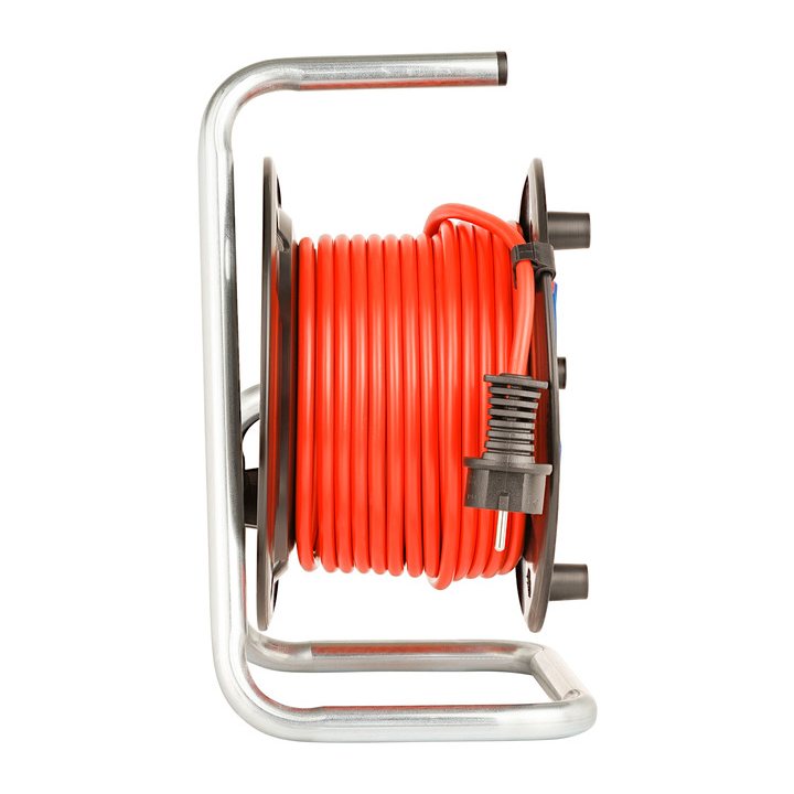 prelungitor exterior brennenstuhl garant cu  tambur cu priza multipla, 3 posturi, 20m, ip44