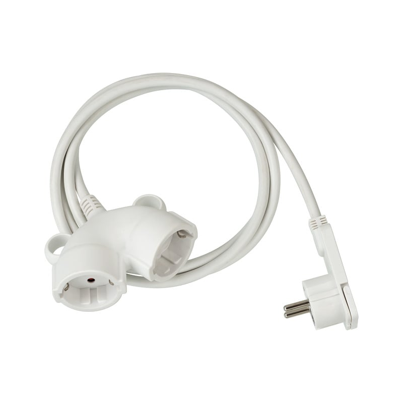 cordon prelungitor brennenstuhl cu cap plat cu 2 prize, 5 m