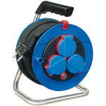prelungitor exterior brennenstuhl garant cu tambur, 3 prize, h05rr-f 3g1,5, 15m, ip44