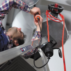 cordon prelungitor brennenstuhl, ip44, 10m, ip44, h07rn-f 3g1,5 - rosu