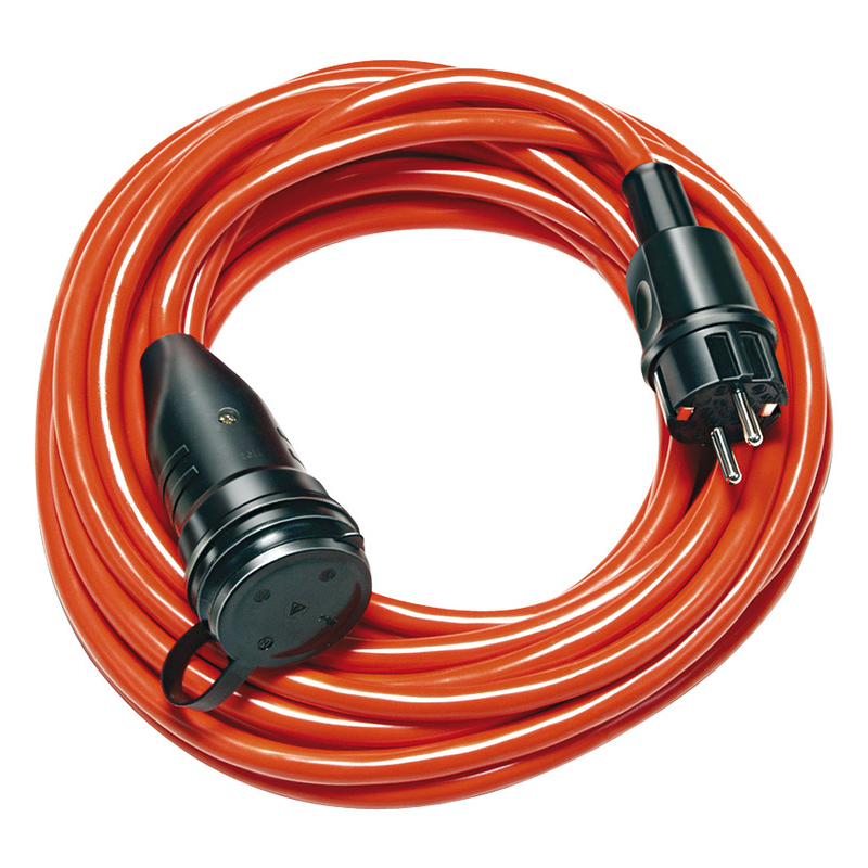 cordon prelungitor brennenstuhl bremaxx , ip44, 20m, ip44, at-n07v3v3-f 3g1,5 - portocaliu