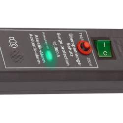 prelungitor brennenstuhl secure-tec 6 prize, protectie supratensiune, intrerupator, 3m