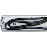 multipriza brennenstuhl primera-line technics 10 prize, intrerupator, 2m, argintiu
