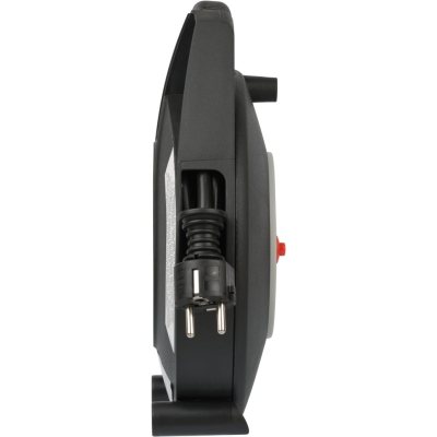 prelungitor cu tambur brennenstuhl vario line, 4 prize, 10m