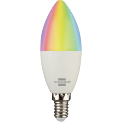 bec led rgb smart brennenstuhl e14, control din aplicatie