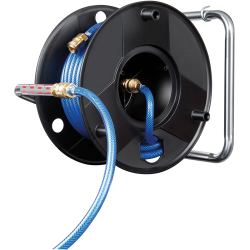 furtun aer comprimat compresor brennenstuhl cu tambur, anti rasucire, 20m, o 6 12mm, 15 bari