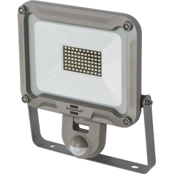 proiector led cu senzor de miscare brennenstuhl  jaro 5000 p,  50w, ip44, 4770 lumeni, senzor 10m
