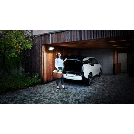 proiector led cu senzor de miscare brennenstuhl jaro 5000 p, 50w, ip44, 4770 lumeni, senzor 10m