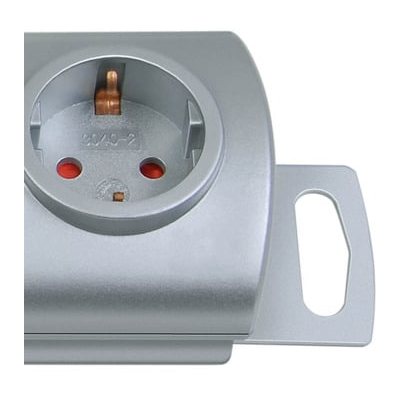 prelungitor brennenstuhl primera-line 4 prize 1.5m, h05vv-f 3g1,5,  argintiu