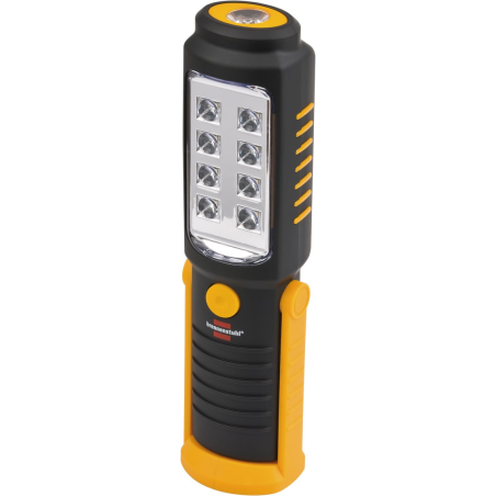 lanterna de lucru led brennenstuhl 8+1 smd-led multifunctionala, 250 +100 lumeni