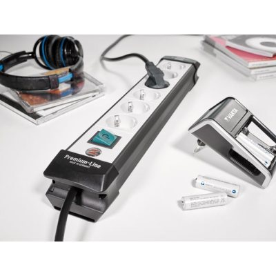 prelungitor brennenstuhl premium-line 6 prize, intrerupator, 3m