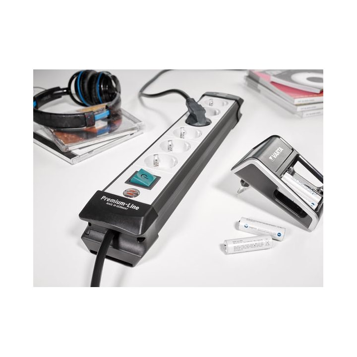 prelungitor brennenstuhl premium-line 6 prize, intrerupator, 3m