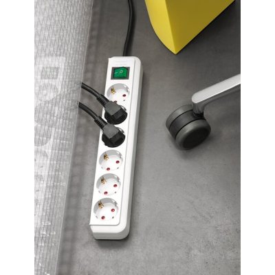 prelungitor brennenstuhl eco-line 10 prize, 3m h05vv-f 3g1,5 alb