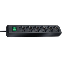 prelungitor brennenstuhl eco-line 6 prize, 3m h05vv-f 3g1,5 negru