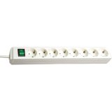 prelungitor brennenstuhl eco-line 8 prize, 3m h05vv-f 3g1,5, alb