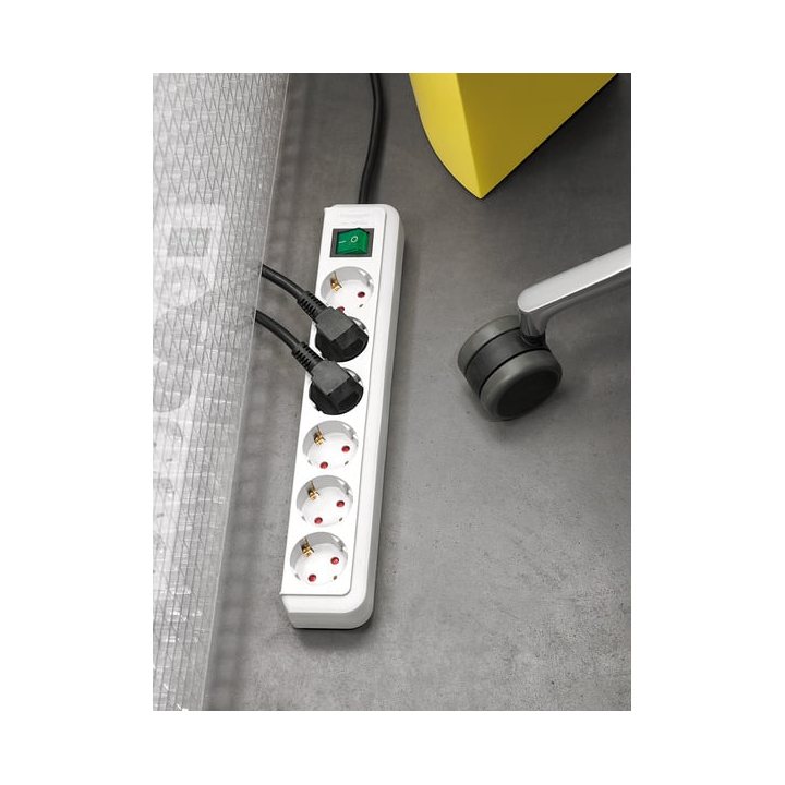 prelungitor brennenstuhl eco-line 8 prize, 3m h05vv-f 3g1,5, alb