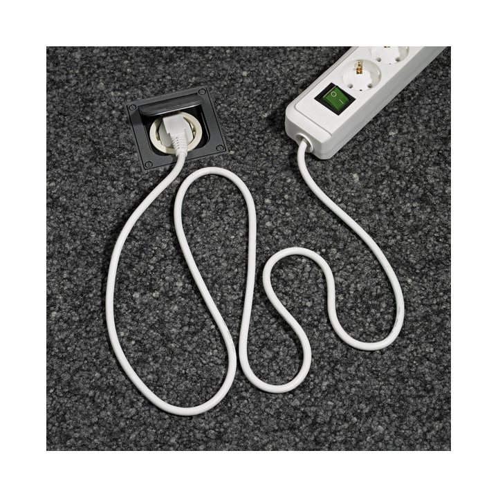 prelungitor brennenstuhl eco-line 8 prize, 3m h05vv-f 3g1,5, alb