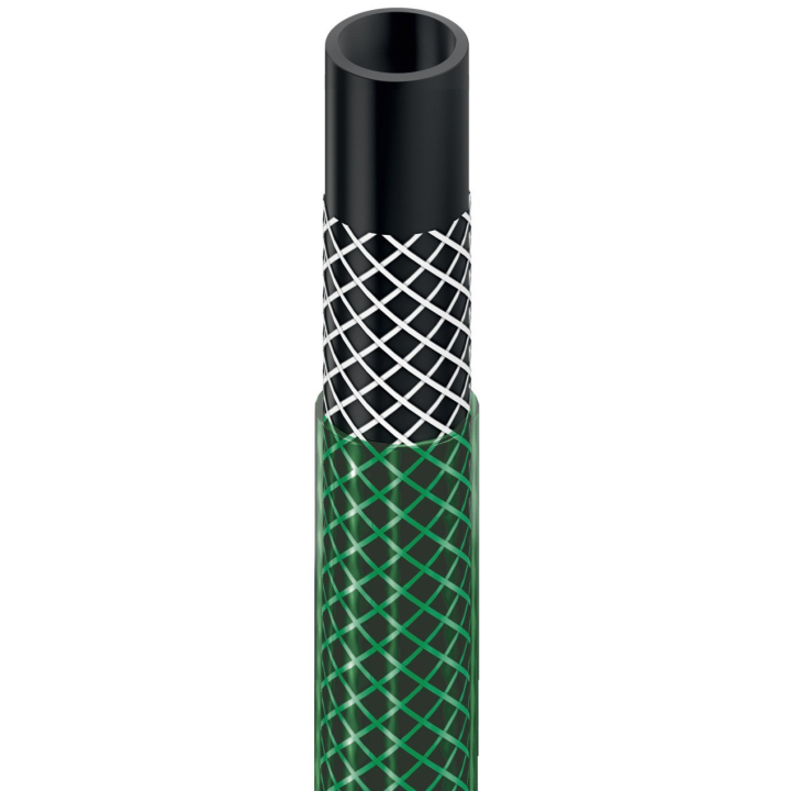 furtun pentru gradina cellfast economic, 3 straturi cu armatura, 1 2   30m, protectie uv
