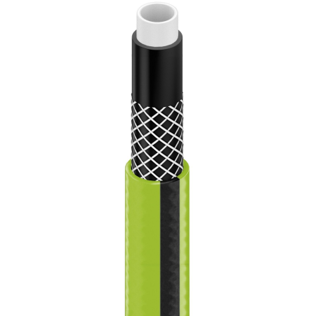 furtun pentru gradina cellfast quattro  cu 4 straturi, 1 2  ,  armat, 25m, protectie uv