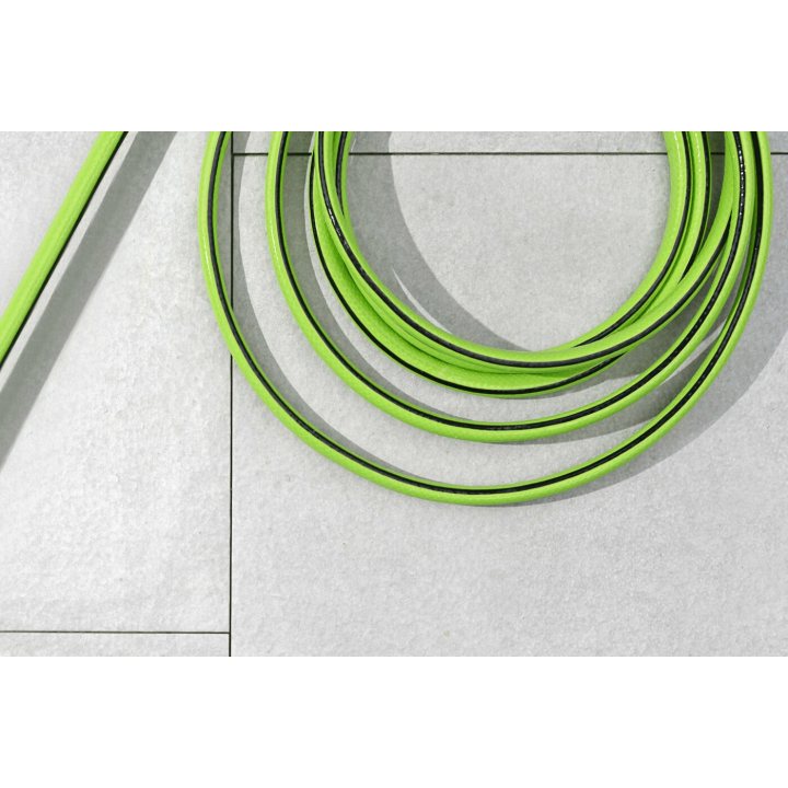 set furtun pentru gradina cellfast quattro cu 4 straturi, 1 2  , armat, 15m, protectie uv, stropitor, conector