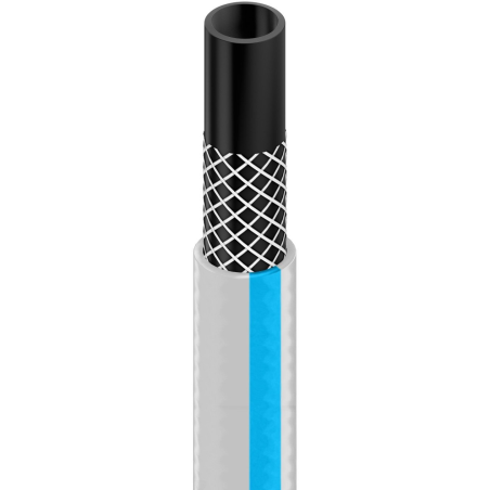 furtun pentru gradina cellfast basic cu 3 straturi, 1 2  , armat, 30m, protectie uv
