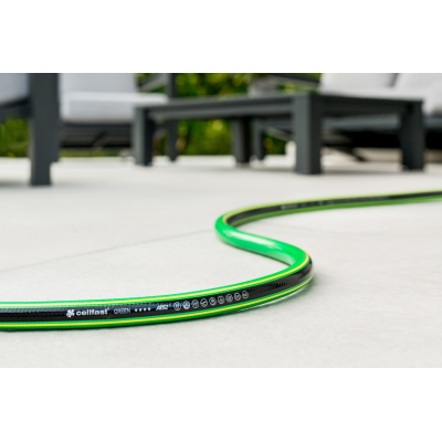 furtun pentru gradina cellfast green cu 5 straturi, 3 4  , armat, 50m, protectie uv, antirasucire