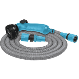 set furtun pentru gradina extensibil cellfast basic 7.5m, pistol, conectori