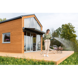 set furtun pentru gradina extensibil cellfast basic 7.5m, pistol, conectori