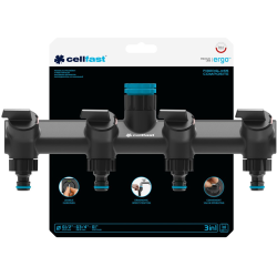 distribuitor patru cai cellfast ergo 1 2  , 3 4  , 1