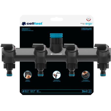 distribuitor patru cai cellfast ergo 1 2 , 3 4 , 1