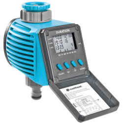 programator irigatii cellfast ideal, digital, 1-2 surse, 3 4   - 1  , max 6 bar, alimentare pe baterie