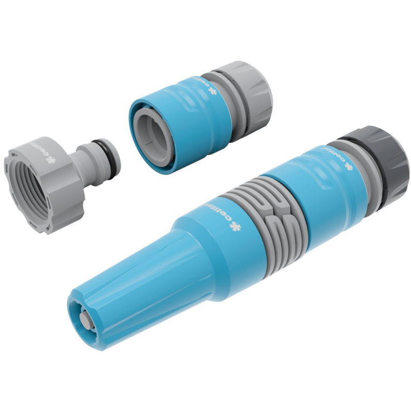 set duza reglabila cellfast ideal, conectori 1 2 - 5 8 set duza reglabila cellfast ideal, conectori 1 2 - 5 8