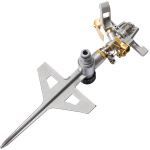 aspersor pulsatoriu profesional cellfast lux ideal, metalic, 6 bari aspersor pulsatoriu profesional cellfast lux ideal, metalic, 6 bari