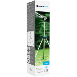 aspersor pulsatoriu cu trepied telescopic cellfast range tt ideal, 62-92cm