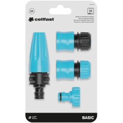 set duza reglabila cellfast basic, conector 1 2   - 5 8