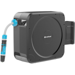furtun cu tambur automat cellfast ergo, 20m, 1 2  , accesorii incluse