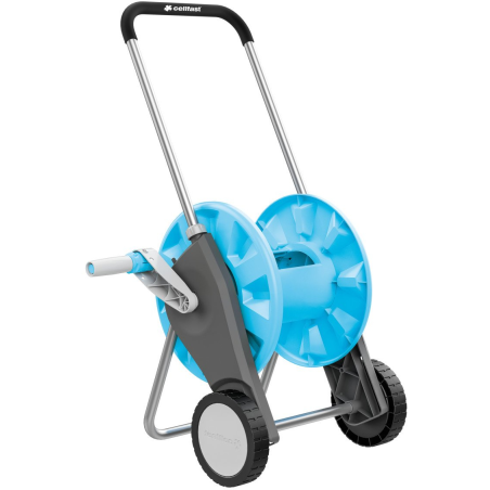 carucior cu tambur pentru furtun de gradina cellfast compact, 1 2  , 45m